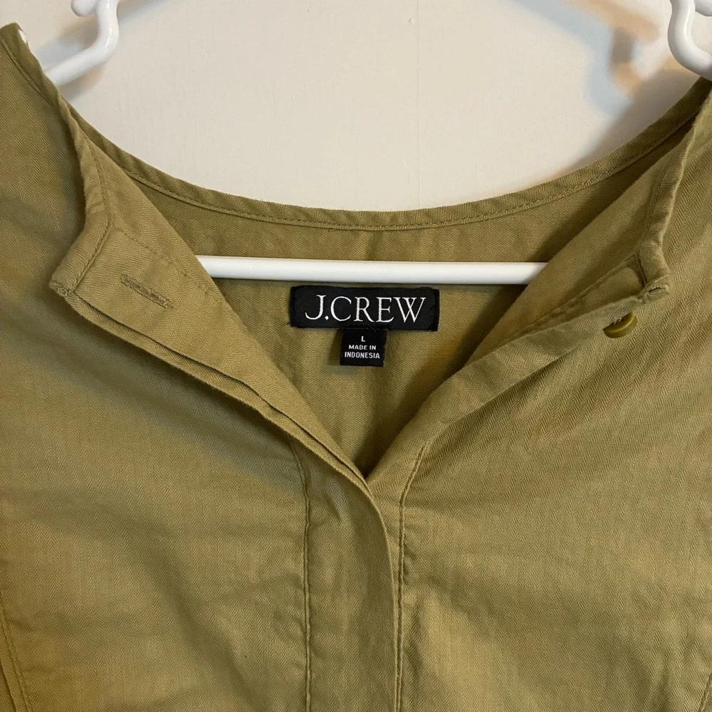Green J. Crew Tunic